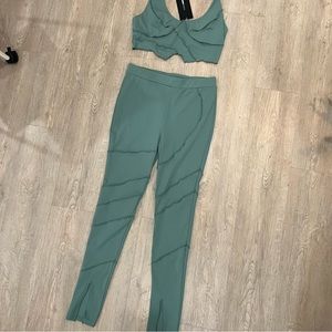 Matching set with halter top